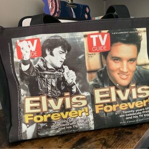 TV Guide Elvis Covers bag GUC
